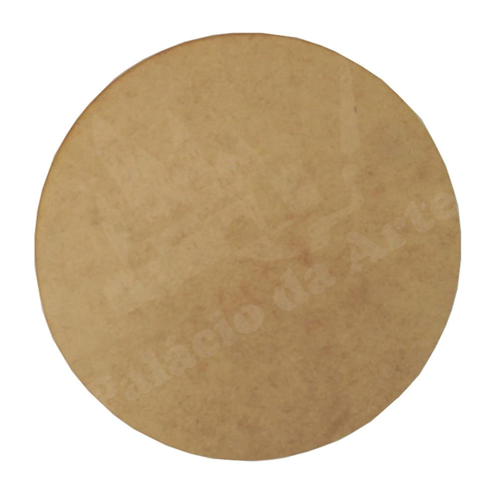 Placa Redonda Natural para Estampar 10x10cm em MDF - Palácio da Arte