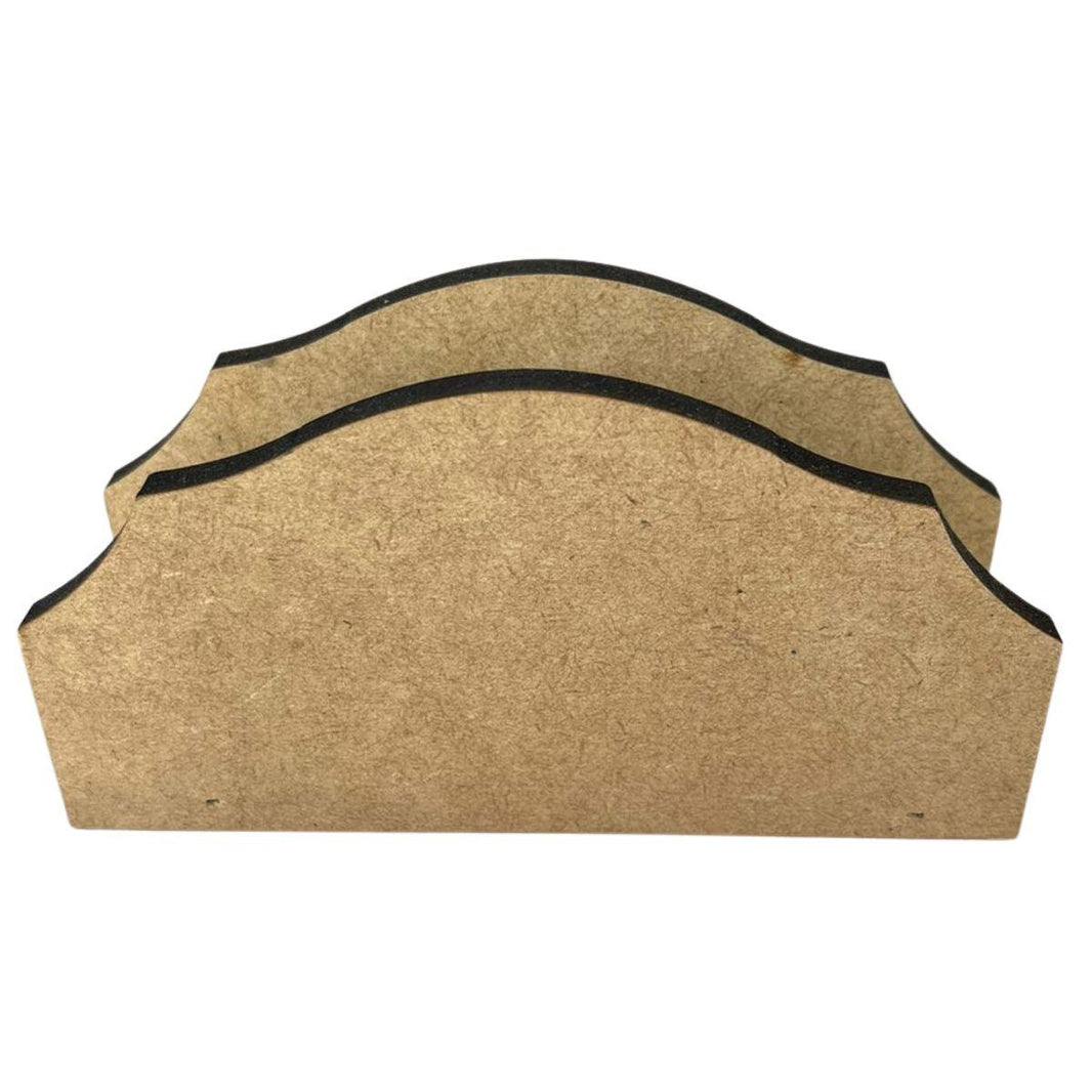 Porta Guardanapos Ondulado em MDF 14x7x4cm - Palácio da Arte