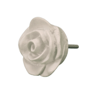 Puxador de Gaveta Rosa 4,5x4,5cm Resina - Palácio da Arte