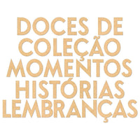 Recorte em Pinus Litoarte MRLP-008 Momentos Hístorias 7,0x8,5cm - Palácio da Arte