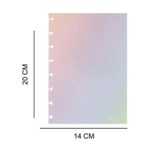 Refil Caderno Inteligente A5 Rainbow Pautado 120g 30 Folhas 20x14cm - Palácio da Arte