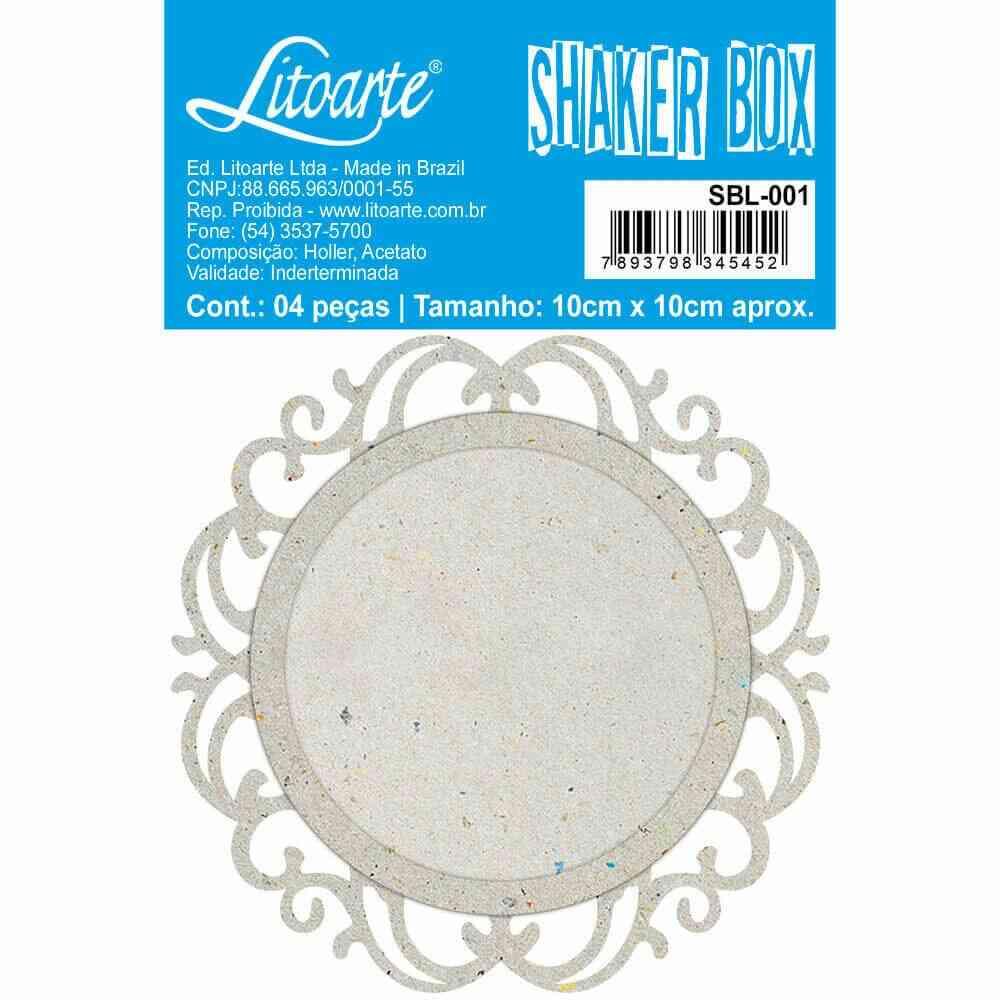 Shaker Box Litoarte SBL-001 Vintage 7,5x10cm - Palácio da Arte