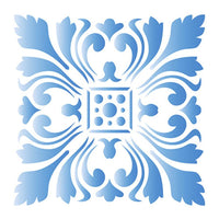 Stencil Litoarte 10x10 STX-314 Azulejo Imperial - Palácio da Arte