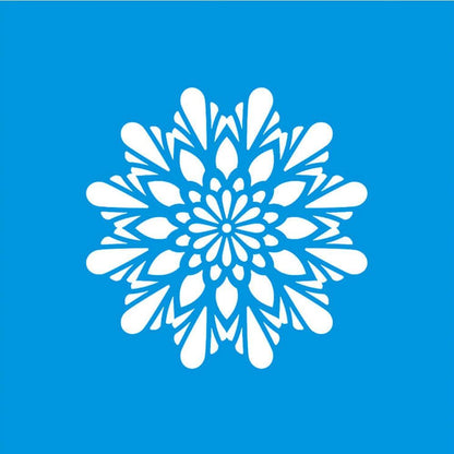 Stencil Litoarte 10x10 STX-385 Mandala I - Palácio da Arte