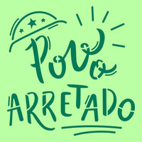 Stencil Litoarte 10x10 STX-421 Nordeste Povo Arretado - Palácio da Arte
