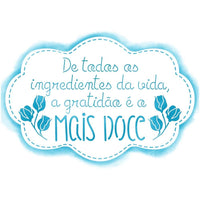 Stencil Litoarte 16x21 STA2-045 De Todos Os Ingrediente Da Vida - Palácio da Arte