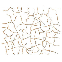 Stencil Litoarte 17x21 STM-367 Textura Craquelê - Palácio da Arte
