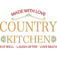 Stencil Litoarte 17x21 STM-731 Cozinha Country Kitchen - Palácio da Arte