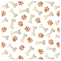 Stencil Litoarte 20x20 STXX-105 Estampa de Ossos e Patas - Palácio da Arte