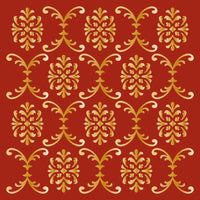 Stencil Litoarte 20x20 STXX-252 Textura Arabescada - Palácio da Arte