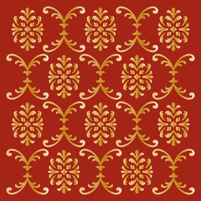 Stencil Litoarte 20x20 STXX-252 Textura Arabescada - Palácio da Arte