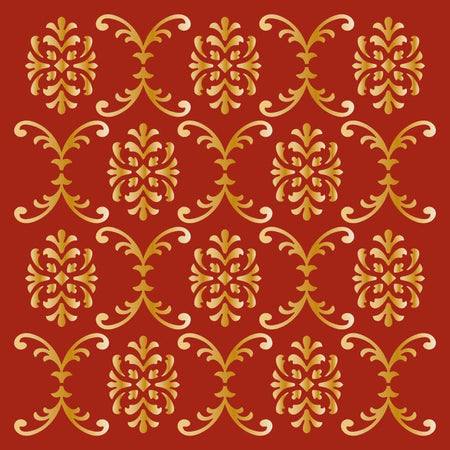 Stencil Litoarte 20x20 STXX-252 Textura Arabescada - Palácio da Arte