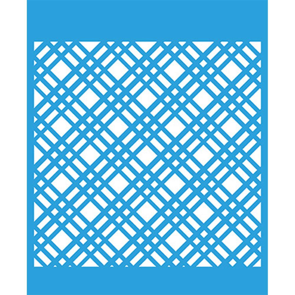Stencil Litoarte 21x17 STM-560 Losango - Palácio da Arte