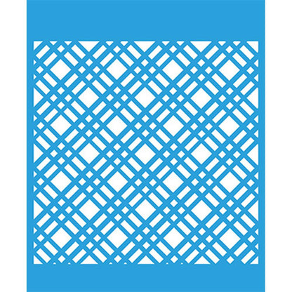 Stencil Litoarte 21x17 STM-560 Losango - Palácio da Arte