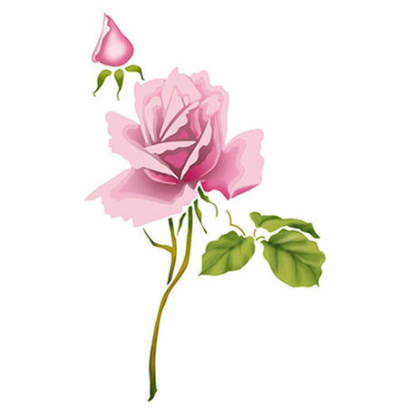 Stencil Litoarte 21x34 ST-237 Rosa - Palácio da Arte