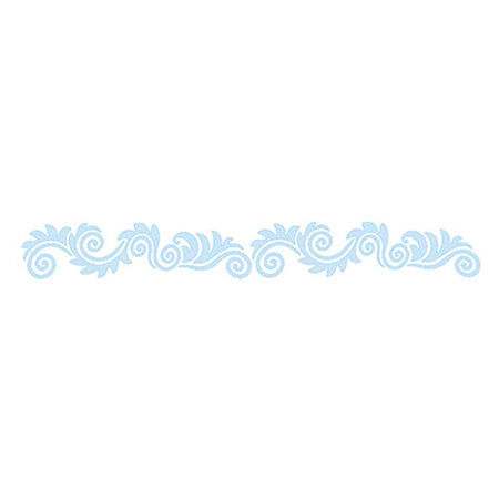 Stencil Litoarte 21x6 SC3-007 Confeitaria Arabesco Ornamental - Palácio da Arte