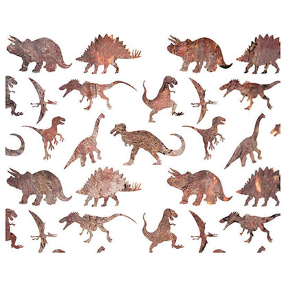 Stencil Litoarte 25x20 STR-111 Dinossauros - Palácio da Arte