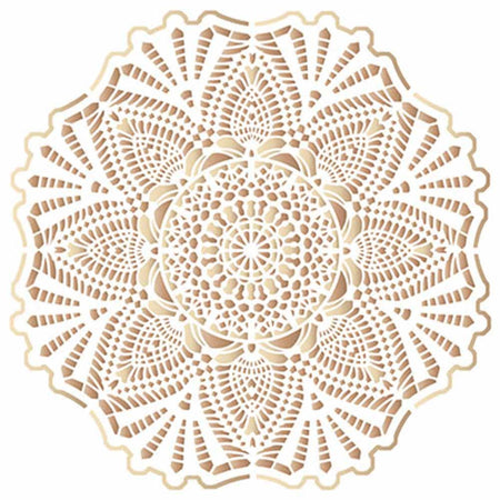 Stencil Litoarte 25x25 STXXV-006 Renda - Palácio da Arte