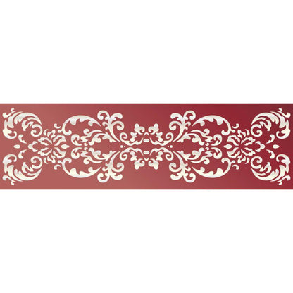Stencil Litoarte 28x8 STE-382 Memórias Vintage Arabesco - Palácio da Arte