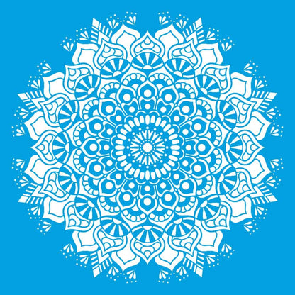 Stencil Litoarte 30x30 STQG-029 Mandala - Palácio da Arte