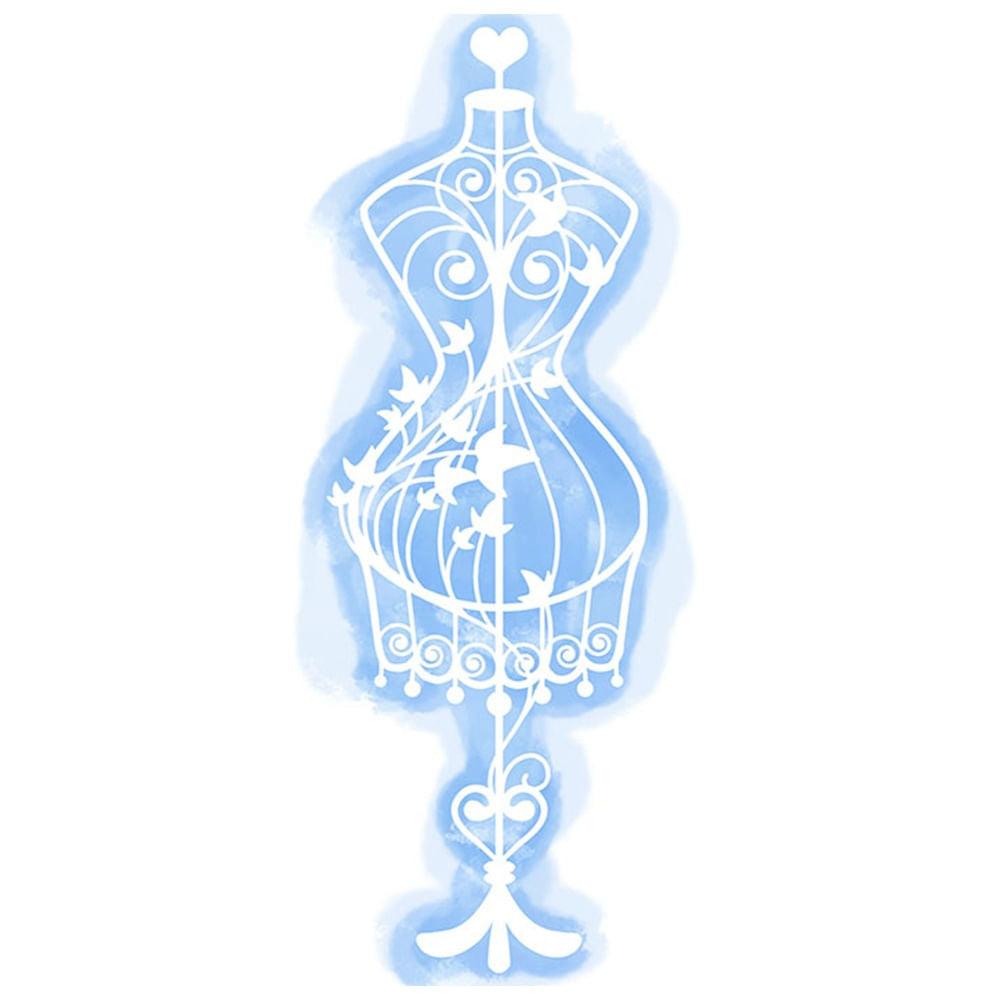 Stencil Litoarte 33x11 STA3-025 Corpete - Palácio da Arte