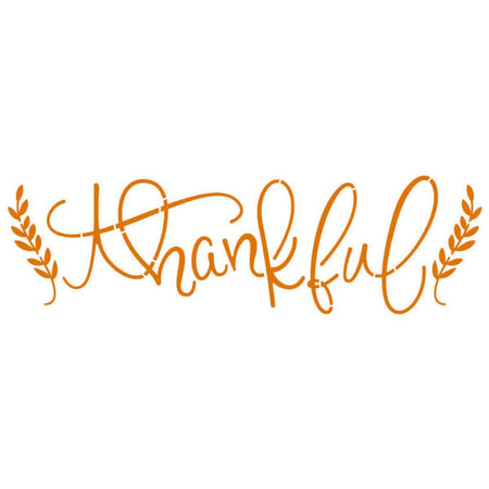 Stencil Litoarte 8x28 STE-399 Thankful - Palácio da Arte