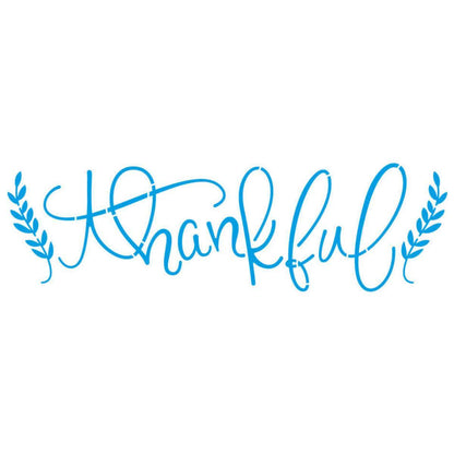 Stencil Litoarte 8x28 STE-399 Thankful - Palácio da Arte