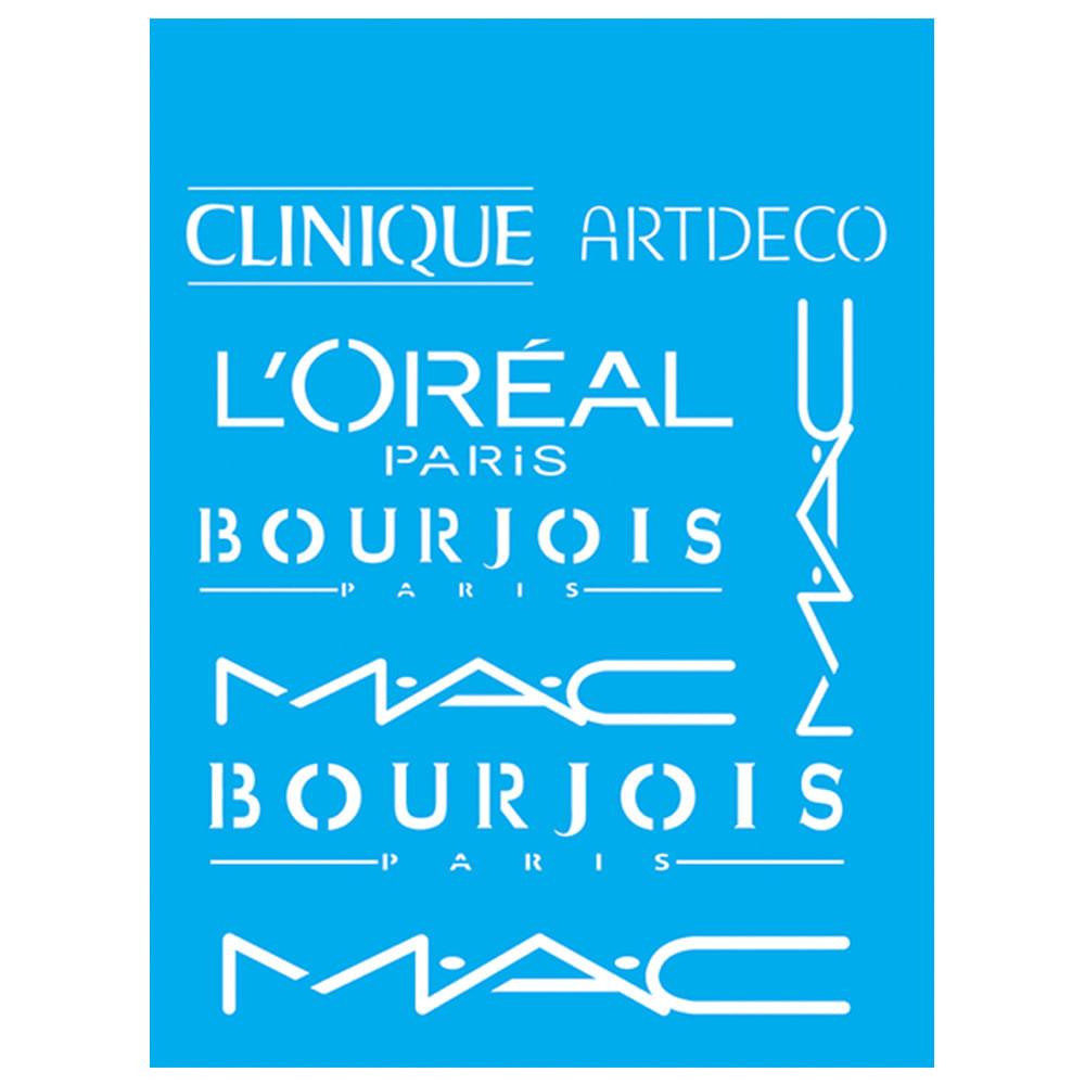 Stencil Litocart 20x15 LSM-133 L'oréal - Palácio da Arte