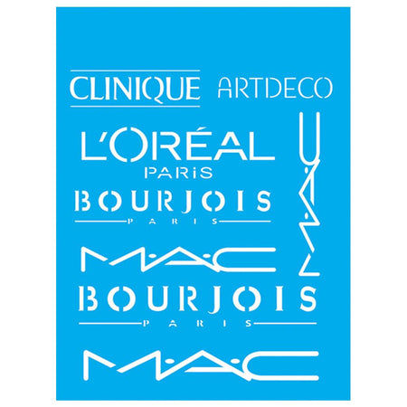 Stencil Litocart 20x15 LSM-133 L'oréal - Palácio da Arte