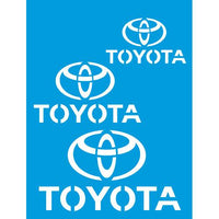 Stencil Litocart 20x15 LSM-198 Marca Toyota - Palácio da Arte