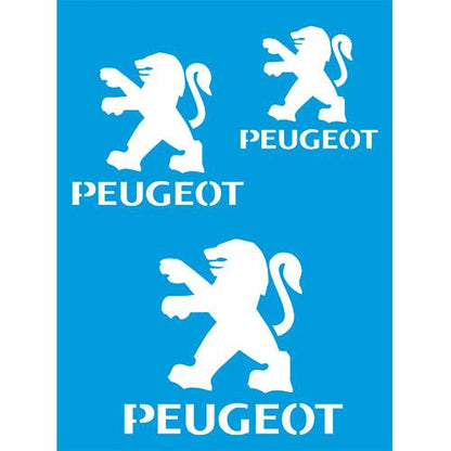Stencil Litocart 20x15 LSM-199 Marca Peugeot - Palácio da Arte