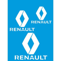 Stencil Litocart 20x15 LSM-201 Marca Renault - Palácio da Arte