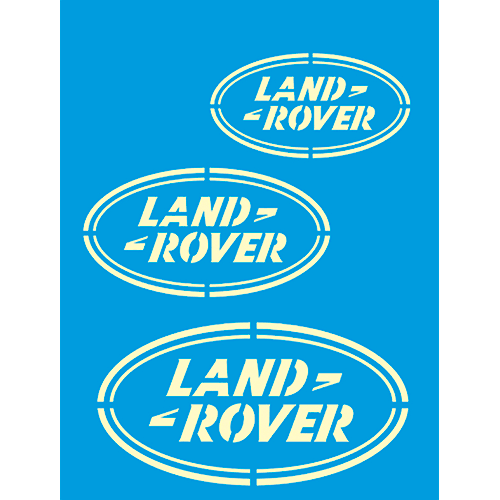 Stencil Litocart 20x15 LSM-202 Marca Land Rover - Palácio da Arte