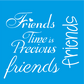 Stencil Litocart 20x20 LSQ-053 Friends - Palácio da Arte