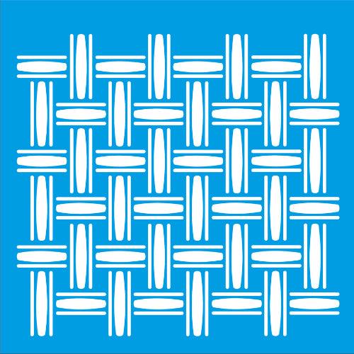 Stencil Litocart 20x20 LSQ-118 Tramas - Palácio da Arte