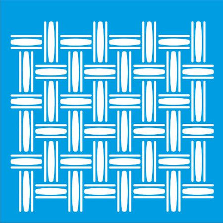Stencil Litocart 20x20 LSQ-118 Tramas - Palácio da Arte