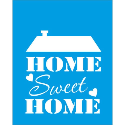Stencil Litocart 25x20 LSG-030 Sweet Home - Palácio da Arte