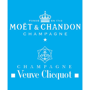 Stencil Litocart 25x20 LSG-153 Champagne Veuve Clicquot - Palácio da Arte