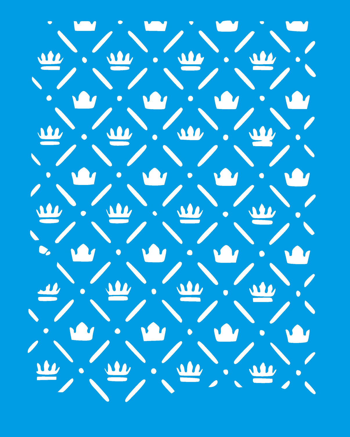 Stencil Litocart 25x20 LSG-225 Coroas de Princesas - Palácio da Arte