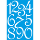 Stencil Litocart 30x20 LSS-024 Números - Palácio da Arte