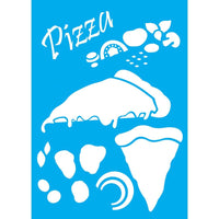 Stencil Litocart 30x20 LSS-044 Pizza - Palácio da Arte