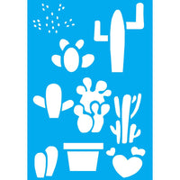 Stencil Litocart 30x20 LSS-069 Cactos - Palácio da Arte