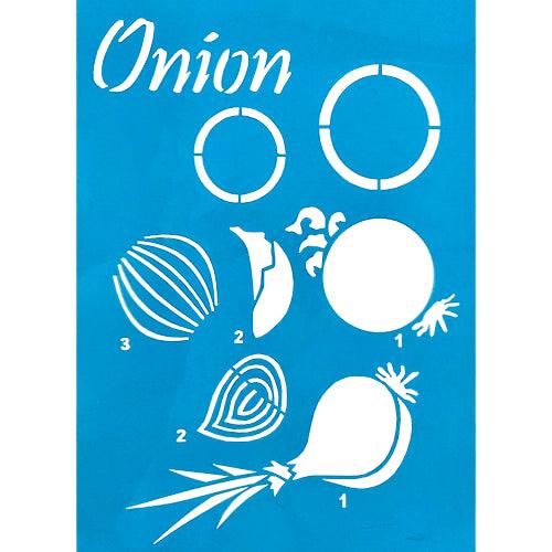 Stencil Litocart 30x20 LSS-072 Cebola Onion - Palácio da Arte