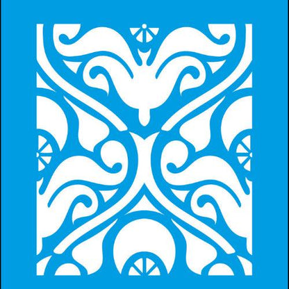 Stencil Litocart 30x30 LSPG-005 Abstrato - Palácio da Arte