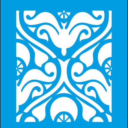 Stencil Litocart 30x30 LSPG-005 Abstrato - Palácio da Arte