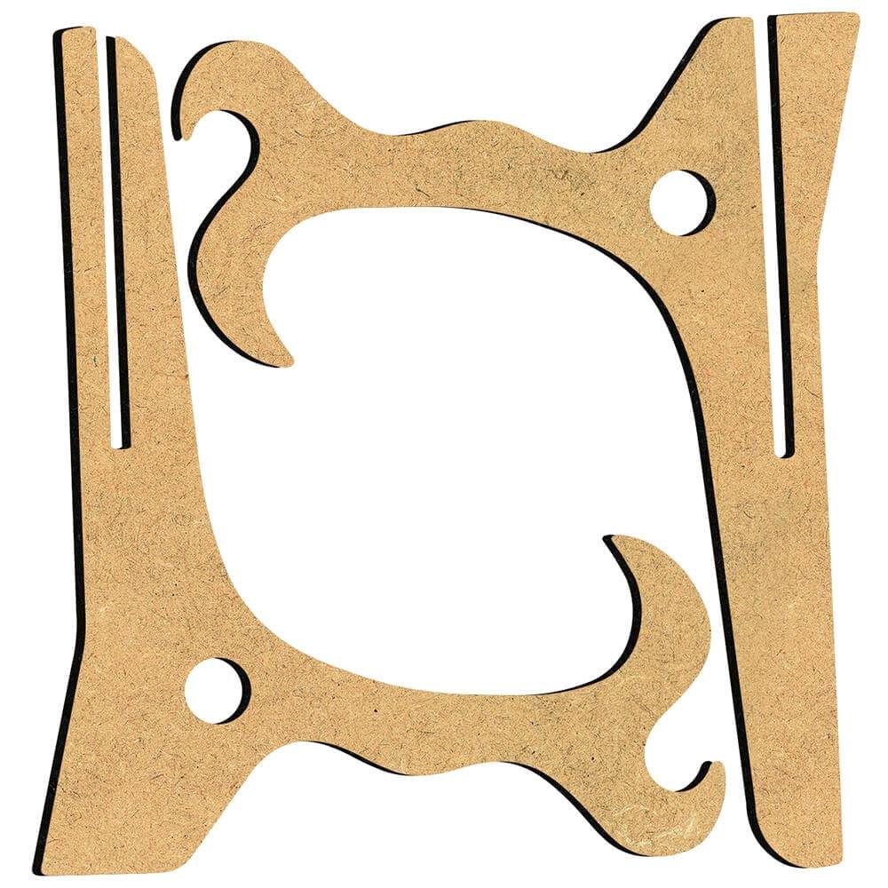 Suporte para Quadro ou Prato 8cm em MDF - Palácio da Arte