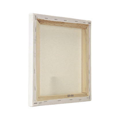 Tela para Pintura 25x25x2cm Chassi Simples Virada - Palácio da Arte