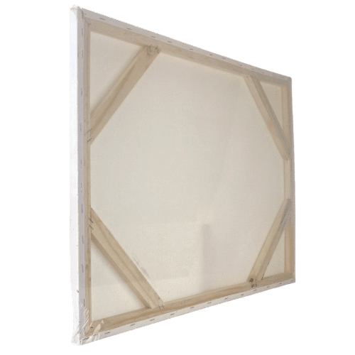 Tela para Pintura 50x120x2cm Chassi Simples Virada - Palácio da Arte