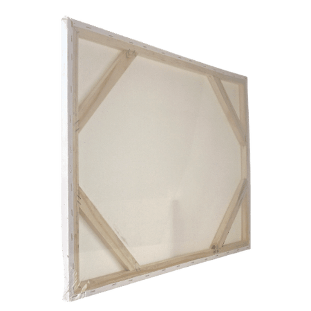 Tela para Pintura 60x80x2cm Chassi Simples Virada - Palácio da Arte